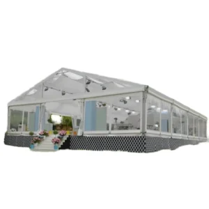 20×20 20×30 40×100 Large Party Tent Clear Roof Top Wedding Marquee Transparent Wed Tents for 300 500 People Outdoor Events