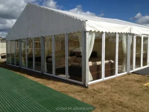 20×20 20×30 40×100 Large Party Tent clear Roof Top Wedding Marquee Transparent Wed Tents for 300 500 People Outdoor Events