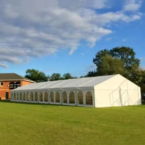 20×20 ft PVC All-Season Aluminum Frame Party Tent Large Outdoor Event Transparent Canopy
