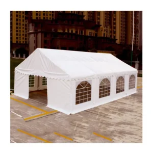 20’x30′ Heavy Duty White PVC Waterproof Steel Frame All Seasons Tents for Outdoor Wedding & Party Events