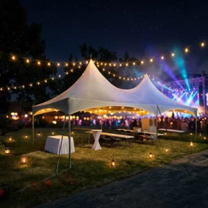 20x40ft Aluminum Alloy Tent Flame Retardant PVC Cover All Season Outdoor Garden Trade Show Commercial Event Tent