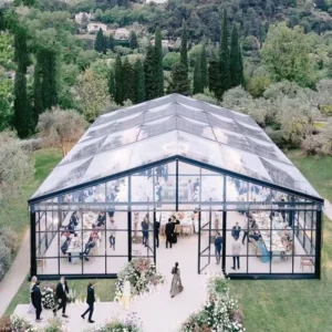 20x40m Luxury Outdoor Wedding Decor Canopy Tents Wedding Marquee Luxury Wedding Tent for Events Industrial Tent 9x30m
