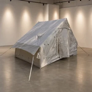 210D Oxford Cloth Inflatable Camping Tent 6.3sqm 13KG Lightweight Waterproof Air Shelter 3×2.1x2m Single Door Blow up House Gear