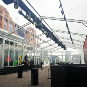 25X30X4m Aluminum Alloy Single Layer PVC Tent Windproof and Snow Resistant Suitable for Parties Weddings Catering