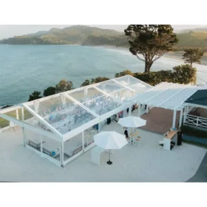 25X40 Aluminum Alloy Frame PVC Transparent Big Outdoor Event Tent