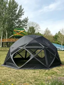 26-Style Four-Season Geodesic Dome Spherical Tent Quick-Set Wind Rain Resistant 3-Layer 420D Oxford Cloth 3000mm Multifunctional