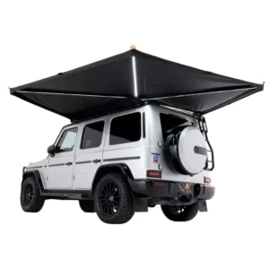 270 Degree Car Awning Tent Four-Season Waterproof Portable Canvas 2m Hard Shell Awning