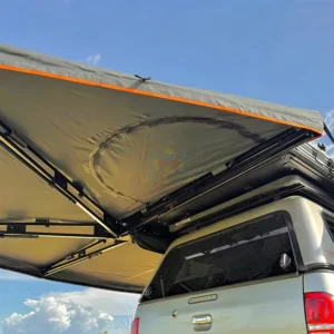 270 Degree Free Standing Awning Tent Aluminum Frame UV Protection Waterproof for SUV