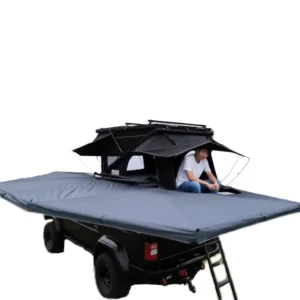 270-Degree Freestanding Aluminum Automatic Car Side Awning for Roof Racks