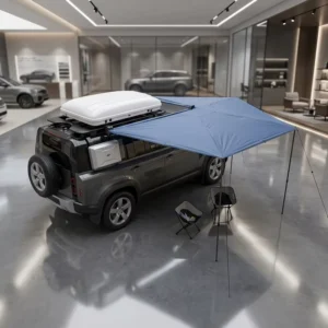 270 Degree One Bedroom Car Tent 2m X 2.5m 600D Oxford Fabric Four-Season Waterproof Quick Automatic Opening Custom