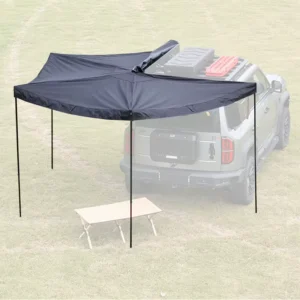 270 Degree Roof Installation ABS Aluminum Alloy Car Sunshade Car Roof Side Tent