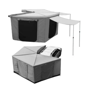 270 Free-Standing Double Layer Car Camping Outdoor Tent One Bedroom & Living Room Canvas