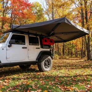 270 SUV Rooftop Tent Alloy Frame Oxford Four-season 3 LED Lights UV Protection Waterproof