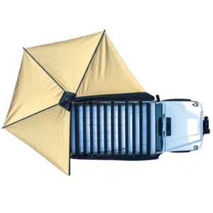 270 degree Summer Tent Side Awning Car Boneless Large Space Camping Openable Roof Top 3 4 Person Easy Install Waterproof 3000mm