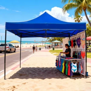 2×2 Portable Waterproof Steel Trade Show Tent Pop Outdoor Folding Gazebo Advertising Exhibition Custom Printed Heavy Duty All