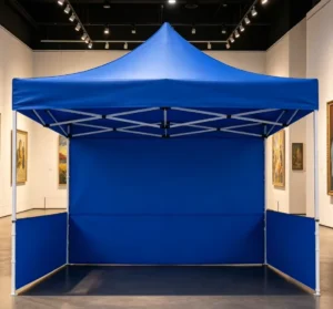 2x2m Food Tents for Events 40mm Aluminum Frame Heavy Duty 600D PU Waterproof Pop up Folding Market Stall Canopy with Sides