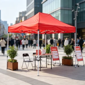 2x3M Waterproof Pop Up Gazebo Canopy Tent Custom Printed Folding Booth Tent for Outdoor Trade Show Fair Exhibition