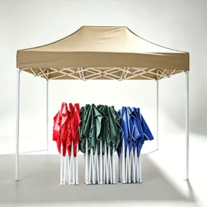 2x3m 4-Leg Pop-up Canopy Tent Folding Adjustable Commercial Outdoor Event Shelter Sunproof Rainproof