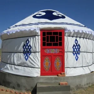 3-20m Dia. Modern Waterproof Mongolian Gear Yurt for Living Room