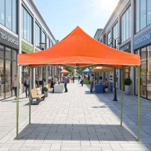 3*3m Steel Frame Folding Pop-up Tent for Trade Shows & Outdoor Events Advertising Booth