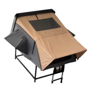 3-4 Person ABS Hard Shell Rooftop Tent, 4WD Off-Road, Side-Opening