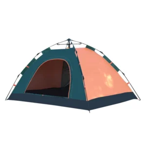 3-4 Person Extended Automatic Pop Up Tent Oxford Waterproof Folding Quick Open Outdoor Tent 200x140x125cm for Beach Summer Camping