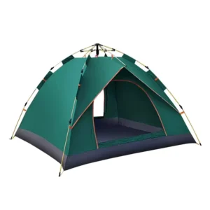 3 4 Person Fully Automatic Quick Setup Camping Tent Portable Waterproof Polyester Tent Factory Direct Supply
