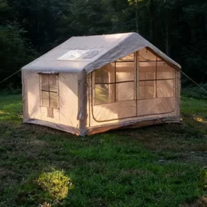 3-4 Person Inflatable Tent >3000mm Waterproof Oxford Fabric Quick Opening Tent Durable Outdoor Camping Tent