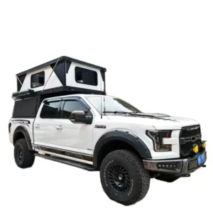 3-4 Person Modern Aluminum Hard Shell Camouflage Triple-Layer Rooftop Tent
