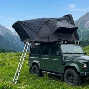 3 4 Person Oxford Four Season Camping 4×4 Land Rooftop Tent Side Opening ABS Hard Shell Truck Top Roof Rack Tent