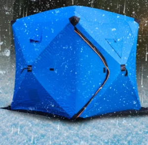 3-4 Person Pop-Up Windproof Winter Camping and Hunting Shelter for Ice Fishing