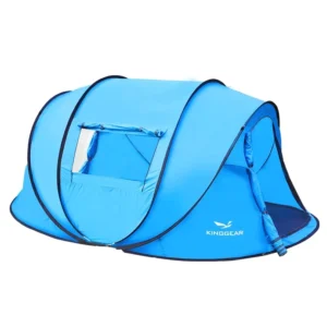 3-4 Person Pop-up Camping Tent Automatic Setup Waterproof 1000-1500mm Lightweight 2kg Three-Season Family Shelter