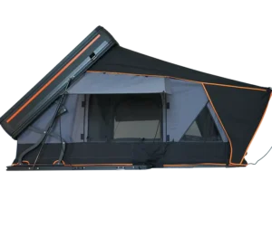 3-4 Person Side-Opening Aluminum Hard Shell Rooftop Tent for 4×4 Overland Camping