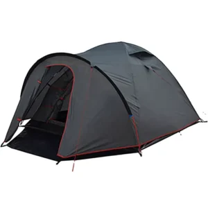 3-4 Person Three-Season Dome Tent Double Skin Half Mesh Door One Bedroom Living Room 2000-3000mm Waterproof
