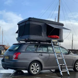 3-4 Persons ABS Hard Shell Waterproof Four-season Automatic Opening Aluminum Alloy 4WD Offroad Car Roof Top Tent