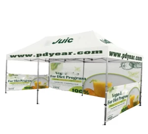 3*4.5m Trade Show Outdoor Canopy Gazebo Marquee Advertising Foldable Event Sport Party Wedding Pop Tent 500D Oxford Fire