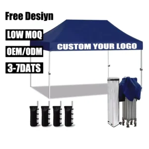 3*4.5m Waterproof Custom Printed Folding Aluminum Frame Canopy Tent for Trade Shows and Events