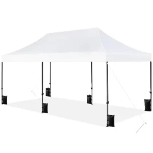 3*6M Folding Wedding & Party Tent with Sandbags for Outdoor Events