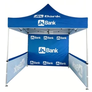 3*6m Custom Logo Pop-Up Canopy Tent, 600D Oxford, Waterproof PVC with UV Coating for Trade Shows