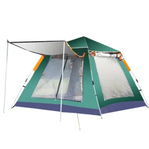 3-8 Person Large Oxford Camping Tent with Automatic Opening, Waterproof UV Protection for Family Camping, Fishing, and Outdoor Adventures