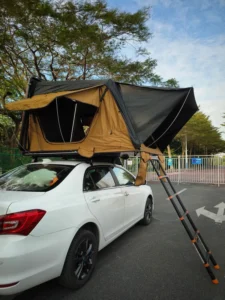 3 Person Waterproof Hard Shell Aluminum Roof Top Tent Big Size SUV 4×4 Camping Car Tent
