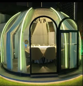 3-Room Prefab Inflatable Bubble Dome House Event Tent