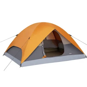 3-Season Dome Camping Tent with Rainfly, Water-Resistant Coated Polyester, 84L x 60W x 45H