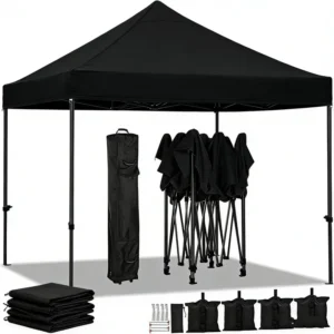 3 Second Quick Open ZDJ Automatic Frame Waterproof Single Layer Promotion Tent Custom Logo Colors for Outdoor Sports Exhibitions