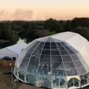30*30 Wedding Marquee Oval Tent Trade Show Tent for 100 200 300 400 Party and Other Activity
