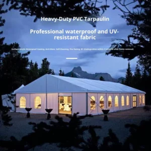 300 200 Guests 500 People European Style Event Wedding Party Banquet Tent Outdoor Waterproof PVC Party Ceremony Tent