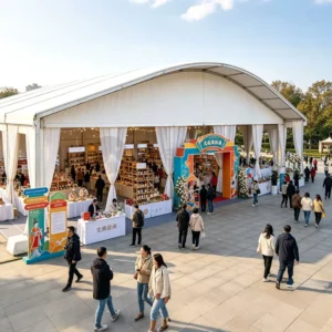 300 People Arch Large Capacity Aluminum Event Tent Outdoor Exhibition Tent for Business Conference