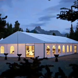 300 People Customized Aluminum Tent Large Transparent Marquee Tents for Events Outdoor Wedding Party