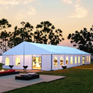 300 People Customized Modular Four-season PVC Fabric Waterproof Transparent Marquee Tent Wedding Party UV Resistant