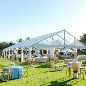 300 People Large Gable Tent Wind Resistant Aluminum Frame for Outdoor Wedding Reception